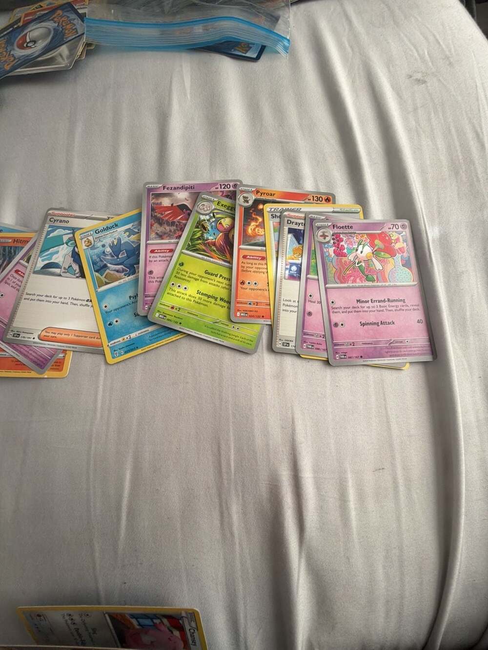 Pokemon Card Lot Mixed Collection Holo And Common Cards- 20 randomn cards
